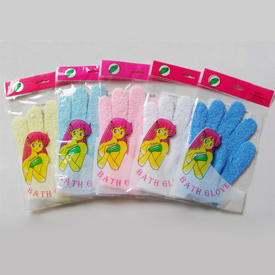 Vannikoorimine Koorimine Mitt Glove Shower Scrub Glove Resistance Body Massage SpongeMoisturizing SPA Foam hõõrumismuda