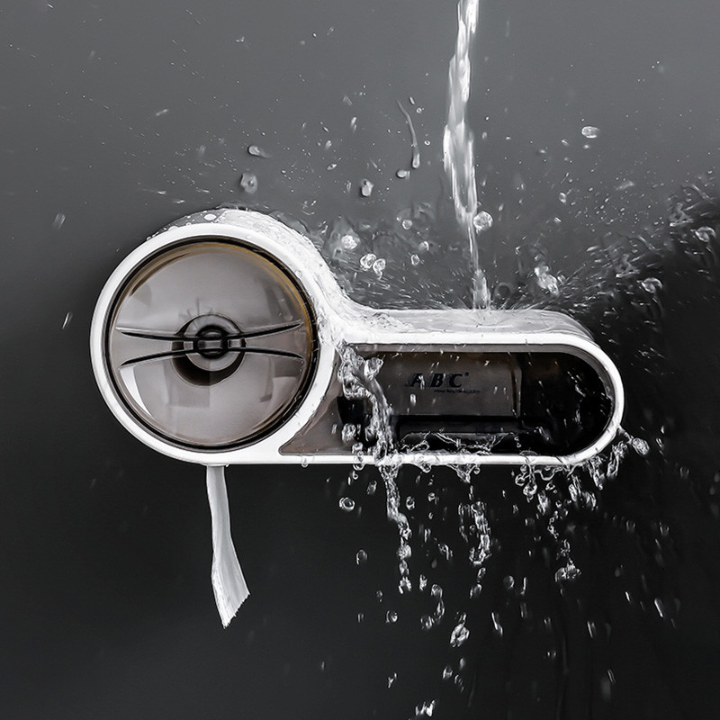 Vodootporni držač toaletnog papira Kreativni dozator maramica za kupaonicu Prijenosni držač rolne toaletnog papira Kutija za pohranu