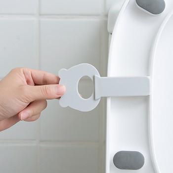 Δημιουργικό, υπέροχο κινούμενο σχέδιο αφαίρεσης καλύμματος τουαλέτας, βολικό εργαλείο αφαίρεσης καλύμματος λαβής τουαλέτας, ανυψωτικό καθίσματος τουαλέτας