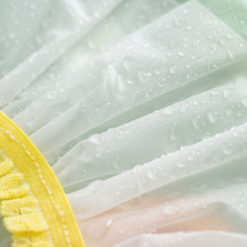 Modna vodootporna voćna kapa za kupanje u 6 boja, elastična kapa za tuširanje, navlaka za kosu za glavu za kupanje za višekratnu upotrebu za žene pribor za tuširanje