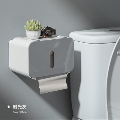 Vodootporni držač papira koji se ne buši Stalak za toaletni papir Držač papirnih maramica za montiranje na zid Indukcijska automatska kutija za papirne maramice Potrepštine za pametnu kuću
