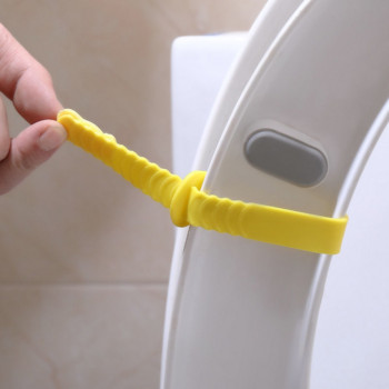 2 бр. Сладък плодов повдигач на капака на тоалетната чиния Силиконова санитарна дръжка за повдигане на капака на седалката Closestool за повдигащо устройство за баня