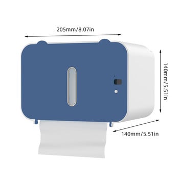 Индукционен държач за тоалетна хартия Рафт Автоматичен изход за хартия Wc Стойка за хартия Стенен диспенсер за тоалетна хартия Аксесоари за баня