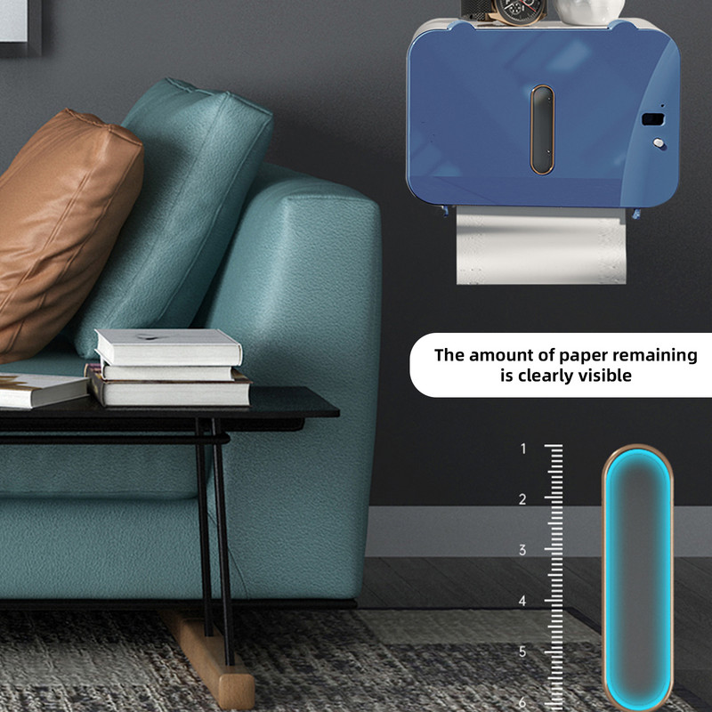 Indukcijska polica za držač toaletnog papira Automatski izlaz papira Wc stalak za papir Zidni dozator toaletnog papira Kupaonski pribor