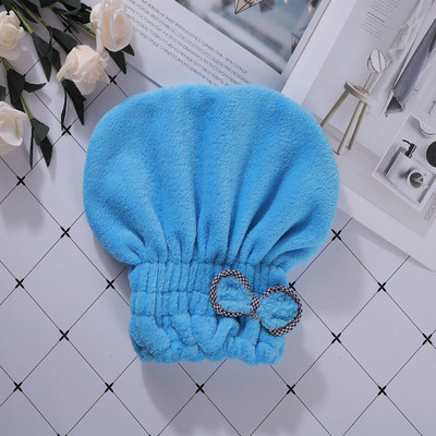 Kapa za suhu kosu od 5 boja koraljnog flisa koja upija i lako se suši. Kapa za tuširanje. Kapa za tuširanje. Kupaonica. Kapa za brisanje glave. Ženska dekoracija za saunu.