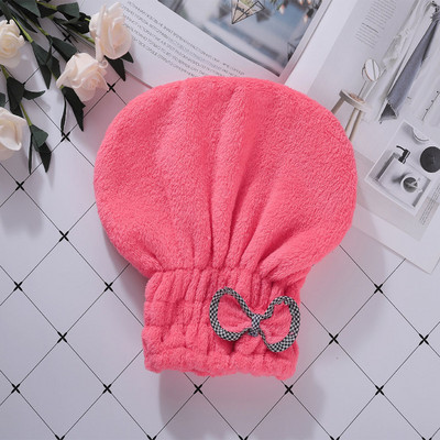 Kapa za suhu kosu od 5 boja koraljnog flisa koja upija i lako se suši. Kapa za tuširanje. Kapa za tuširanje. Kupaonica. Kapa za brisanje glave. Ženska dekoracija za saunu.