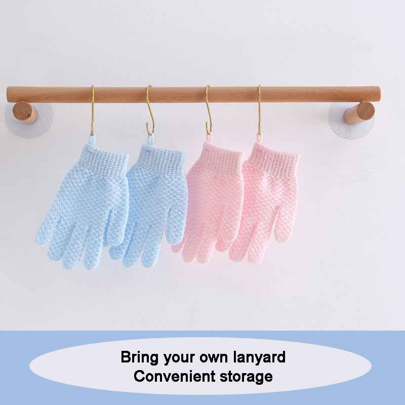 Nova rukavica za čišćenje Kupanje Piling za tuširanje Masaža tijela SPA pjena Utrljavanje blatom Piling Piling s pet prstiju Kupaonski pribor