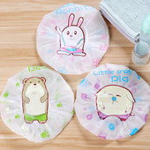 Vienreizējās lietošanas ūdensnecaurlaidīga dušas cepure EVA bieza elastīga vannas cepure vannas cepure sievietēm spa peldēšanās aksesuārs frizētava Vannas istaba