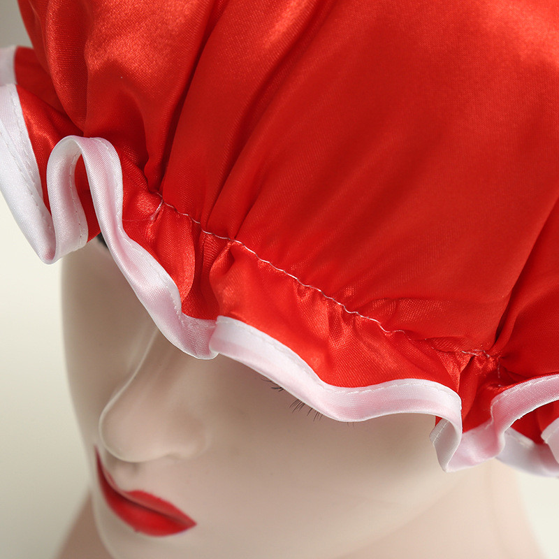 Jaunākā sieviešu modes elastīgā josla, satīna zīdaina pārsegu miega vāciņš sievietēm vīriešiem unisex matu kopšanai, pārsegs nakts vāciņš, satīna vannas vāciņš