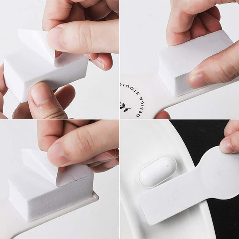 Ručka donjeg poklopca za podizanje WC sjedala Samoljepljiva Izbjegavajte dodirivanje