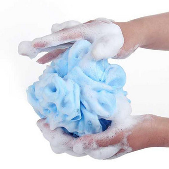 2/10 τμχ Σφουγγάρι Μπαλάκι λουλουδιών Μπαλάκι καθαρισμού σώματος Βούρτσα ντους Nylon Scrubber Διχτυωτό Χρώμα τυχαία σταλμένο Πολλαπλός αφρός μπορεί να κρεμαστεί
