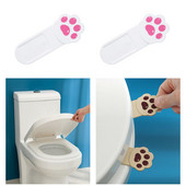 5 komada crtanog podizača poklopca WC školjke Visokokvalitetni podizač poklopca WC školjke za kućanstvo Ne prlja se Lako čisti Podizač WC sjedala Alati za kućanstvo