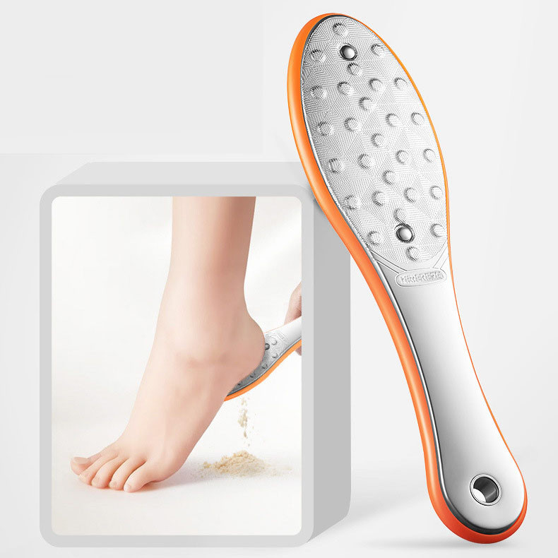 1kom izdržljivog pribora za njegu kože Brusni kamen Piling za čišćenje od nehrđajućeg čelika Uklonite mrtvu kožu Četke za čišćenje stopala