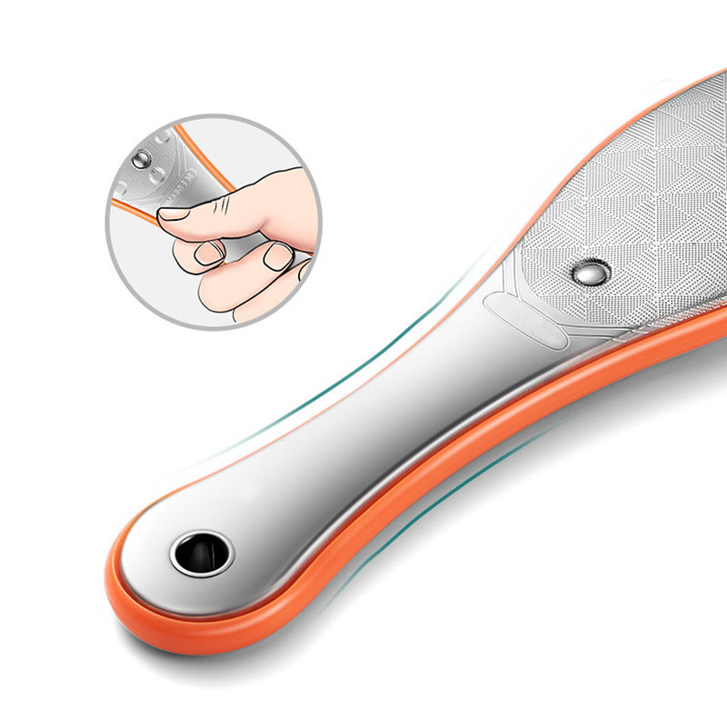 1kom izdržljivog pribora za njegu kože Brusni kamen Piling za čišćenje od nehrđajućeg čelika Uklonite mrtvu kožu Četke za čišćenje stopala