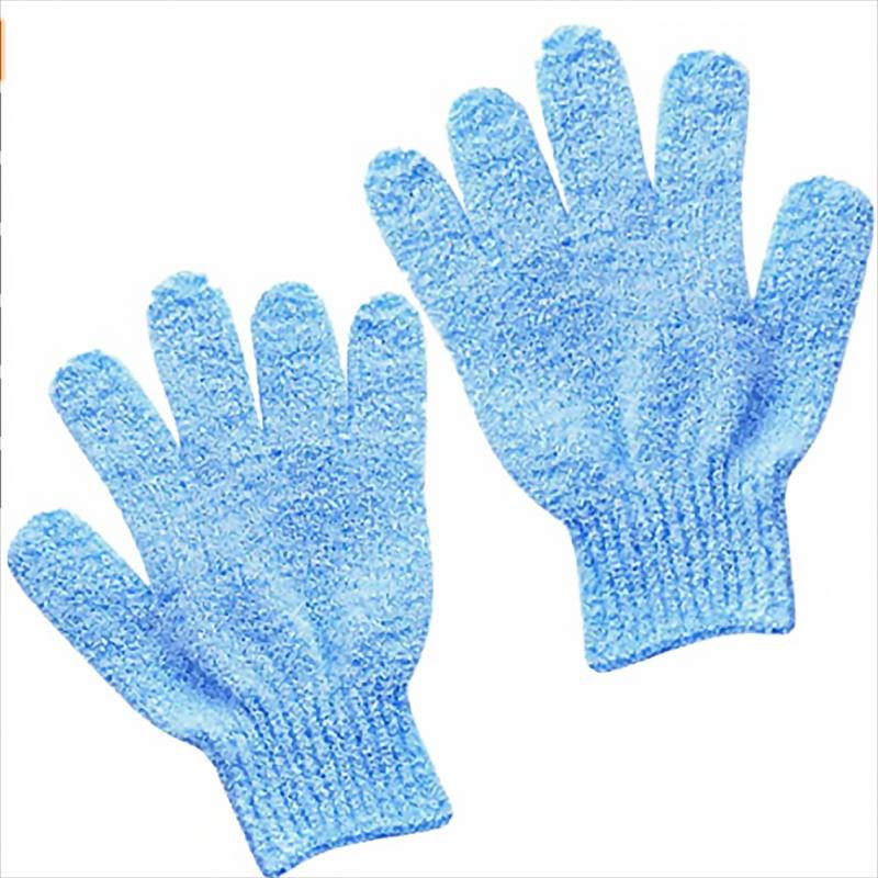 5PC Bast Wisp Piling za tijelo Bath Tuš Wisp Za tijelo Rukavice za kupanje Piling rukavica otporna na klizanje SPA pjena za pranje