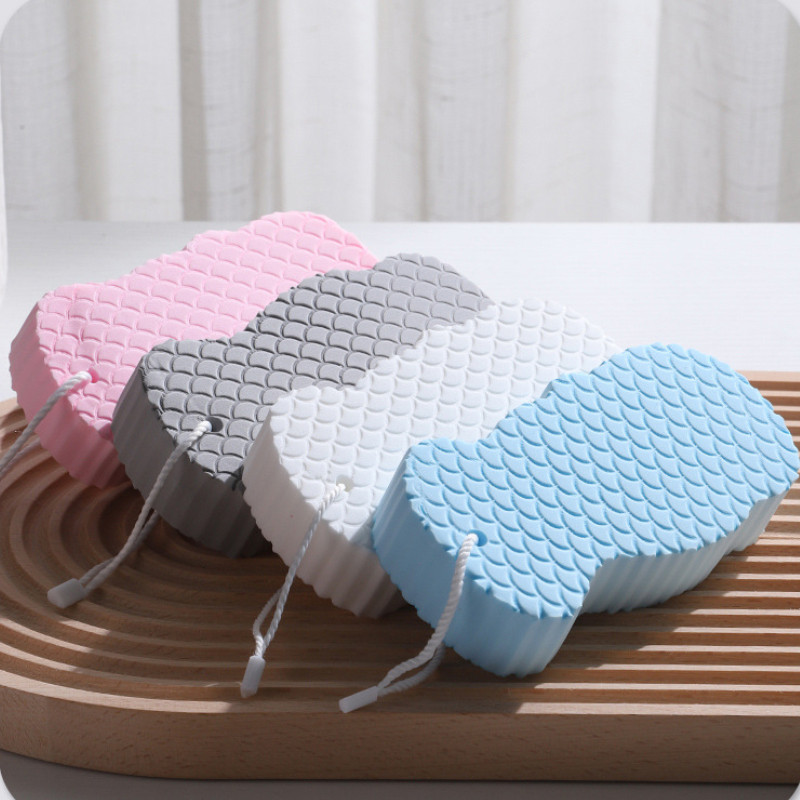 3D trodimenzionalna spužva za kupanje, četka za čišćenje, piling za tijelo, spužva za kupanje, piling, četka za tuširanje Bezbolni artefakt za kupanje