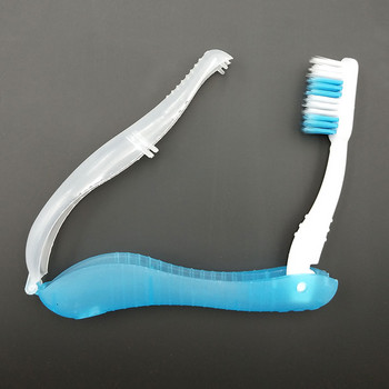 Hygiene Oral Portable Μίας χρήσης Πτυσσόμενη Οδοντόβουρτσα ταξιδιού Camping Οδοντόβουρτσα πεζοπορίας Εργαλεία καθαρισμού δοντιών Καθημερινές προμήθειες ξενοδοχείου