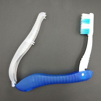 Hygiene Oral Portable Μίας χρήσης Πτυσσόμενη Οδοντόβουρτσα ταξιδιού Camping Οδοντόβουρτσα πεζοπορίας Εργαλεία καθαρισμού δοντιών Καθημερινές προμήθειες ξενοδοχείου