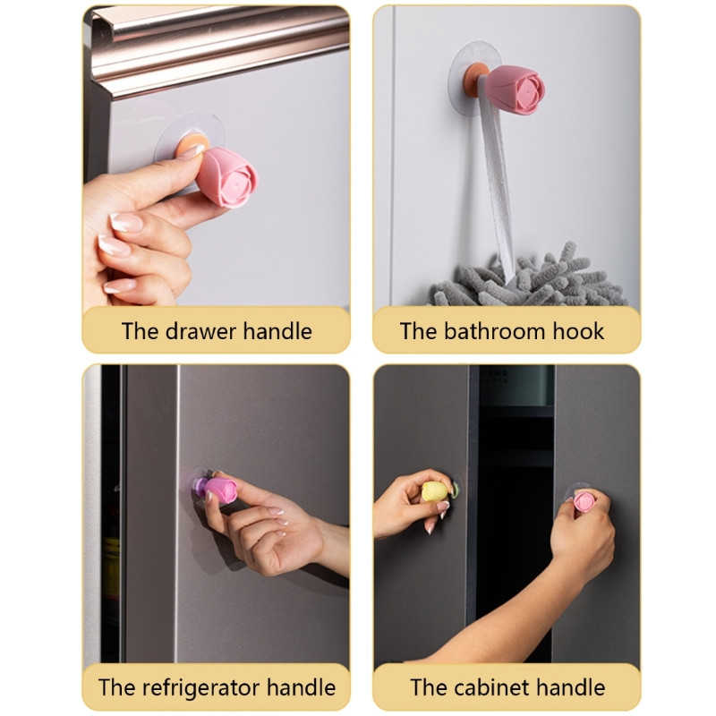 Podizač poklopca WC školjke Silikonski podizač poklopca WC školjke Beskontaktna ručka za WC školjku G2AB