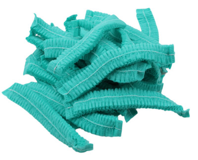 Karstā izpārdošana 10 gab. Neaustas vienreizējās lietošanas dušas cepures, kroku pretputekļu cepures sievietēm vīriešiem vīriešu vannas cepures spa frizētavā Skaistumkopšanas aksesuāri