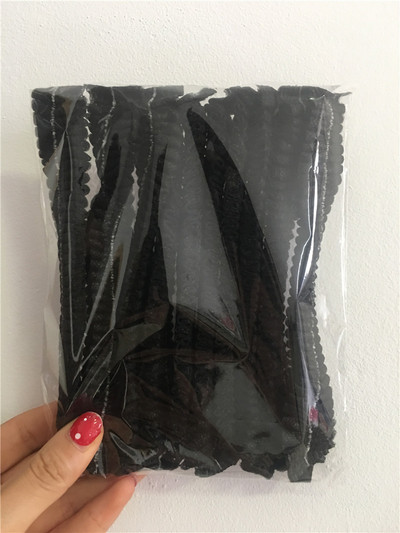 Karstā izpārdošana 10 gab. Neaustas vienreizējās lietošanas dušas cepures, kroku pretputekļu cepures sievietēm vīriešiem vīriešu vannas cepures spa frizētavā Skaistumkopšanas aksesuāri