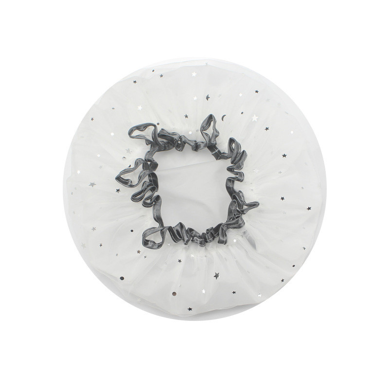 Vodootporna kapa za kupanje Dvoslojna navlaka za kosu za tuširanje Ženska elastična traka Podebljane kape Kupaonski pribor za tuširanje