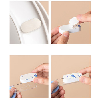 Нов повдигач на капака на тоалетната чиния Повдигач на пръстена на капака на тоалетната чиния Лепило за тоалетна тоалетна Дръжка за повдигане на капака на тоалетната Не е мръсна ръка
