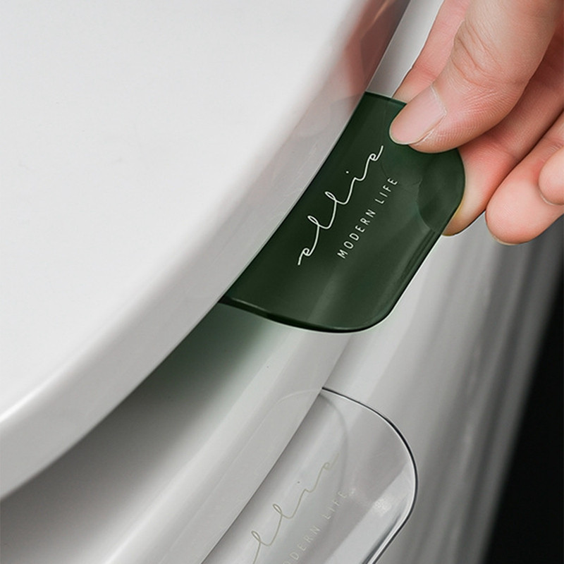 Kreativni prozirni podizači WC sjedala od 3 komada Izbjegavajte dodirivanje poklopca ručke poklopca sanitarne školjke