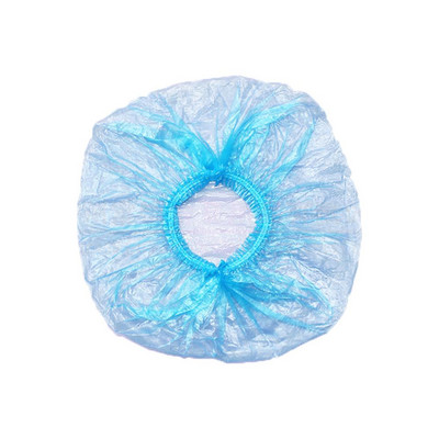 100 komada jednokratne kape za tuširanje prozirne spa salon hotelske jednokratne elastične kape za tuširanje kupaonski proizvodi kapa za tuširanje