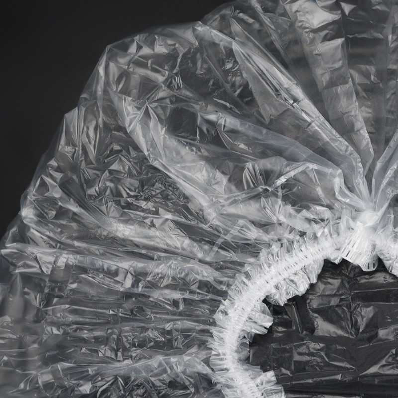 100 komada jednokratne kape za tuširanje prozirne spa salon hotelske jednokratne elastične kape za tuširanje kupaonski proizvodi kapa za tuširanje