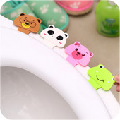 Prijenosni podizači WC sjedala od 4 komada Ručka s prstenom za WC školjku pogodna za poklopac WC školjke Set proizvoda za kućnu kupaonicu