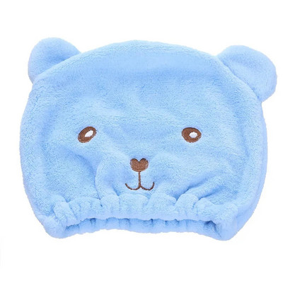 Kapa za tuširanje od koraljnog flisa Brzo sušeći ženski ručnik za kupanje Mekani tuš ženski muški turban za glavu Alati za kupanje kapa za tuširanje