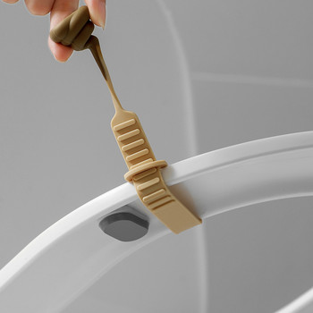 Творчество Аксесоари за силиконов повдигач на капака на тоалетната чиния Избягвайте да докосвате дръжката на капака на тоалетната чиния Аксесоари за баня