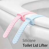 Podizač poklopca WC školjke Silikonski držač ručke Podesiv Otporan na habanje Izbjegavajte dodirivanje poklopca WC školjke Sanitarni pribor za kupaonicu