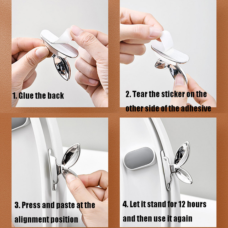 Podizač WC sjedala, može izbjeći dodirivanje ručke za podizanje poklopca WC školjke, moderan i praktičan podizač WC sjedala Bathroom Acce