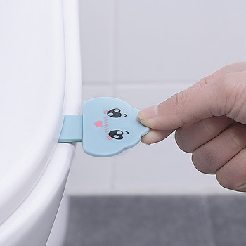 Φορητή συσκευή ανύψωσης καλύμματος τουαλέτας Cartoon Cloud Ανυψωτικά καθίσματος τουαλέτας Αυτοκόλλητο λαβή καπακιού Φορητό κάλυμμα καπακιού τουαλέτας Ανοιχτήρι καθίσματος