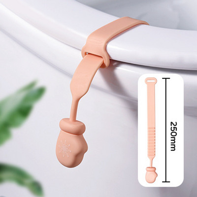 Podizač poklopca WC-a Držač ručke za sjedalo Alat za podizanje poklopca WC-a Prsten za sjedalo Flapper Kupaonski sanitarni držač stolice Poklopac za WC dasku