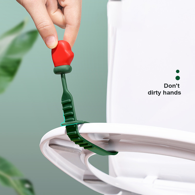 Podizač poklopca WC-a Držač ručke za sjedalo Alat za podizanje poklopca WC-a Prsten za sjedalo Flapper Kupaonski sanitarni držač stolice Poklopac za WC dasku