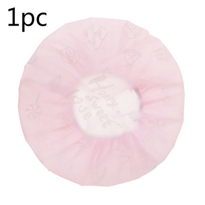 Crtana vodootporna kapa za tuširanje Ženska kapa za kosu za tuširanje Kapa za kosu za kupanje Elastična kapa za tuširanje za tuširanje Kupaonski alat