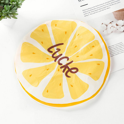 Višekratne elastične kape za tuširanje Slatki voćni dizajn Vodootporna kapa za kupanje Salon šešir za kosu Djevojke Žene Dječje kape za tuširanje Kupaonski proizvodi