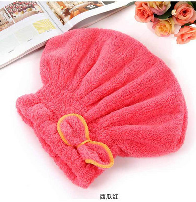 Brzo sušenje kose od mikrovlakana Ručnik za kupanje Spa Bowknot Wrap Kapa za ručnike Kupaonski dodaci Šefe za žene Dizajnerska kapa za tuširanje
