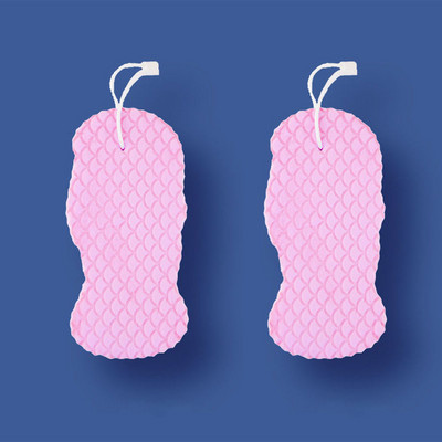 2 KOM. Spužva za piling tijela Meka spužva za kupanje Udobna čarobna spužva Piling za tijelo Proizvoljne deformacije Prikladno za sve uzraste