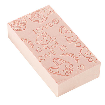 Esponja Exfoliante mīksts sūklis ķermeņa skruberis esponja magica skrubis sūklis dušas birste ķermeņa ādas tīrītājs atmirušās ādas noņemšanai