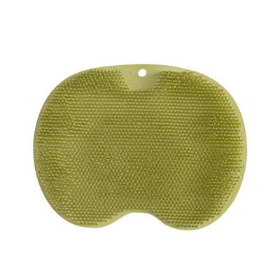 Masāžas spilventiņš dušas pēdu masāžas paklājs Skrubis muguras vannas birste Silikona ar piesūcekni Vannas pretslīdes skrubis Notīriet mirušo ādu