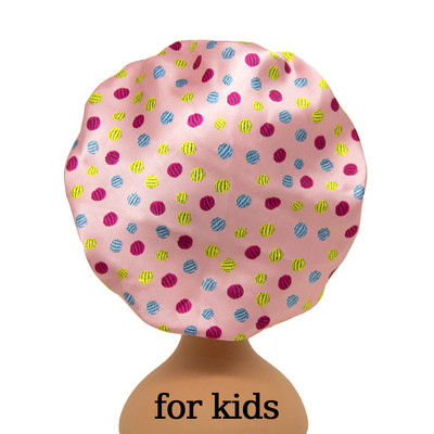 Kapa za tuširanje za kadu i saunu Satenski šešir Kosa Noćna kupka Šeše za žene Ručnik za kosu Kupaonski dodaci