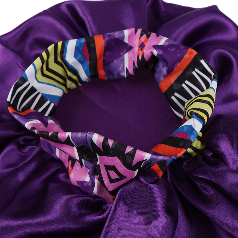 Sieviešu miega cepure Nakts skaistumkopšanas salons Pārklājums Satīna Pārklājums Matu Pārklājums Zīda galvas cepure Kosmētiskā matu kleita Nakts guļamcepure