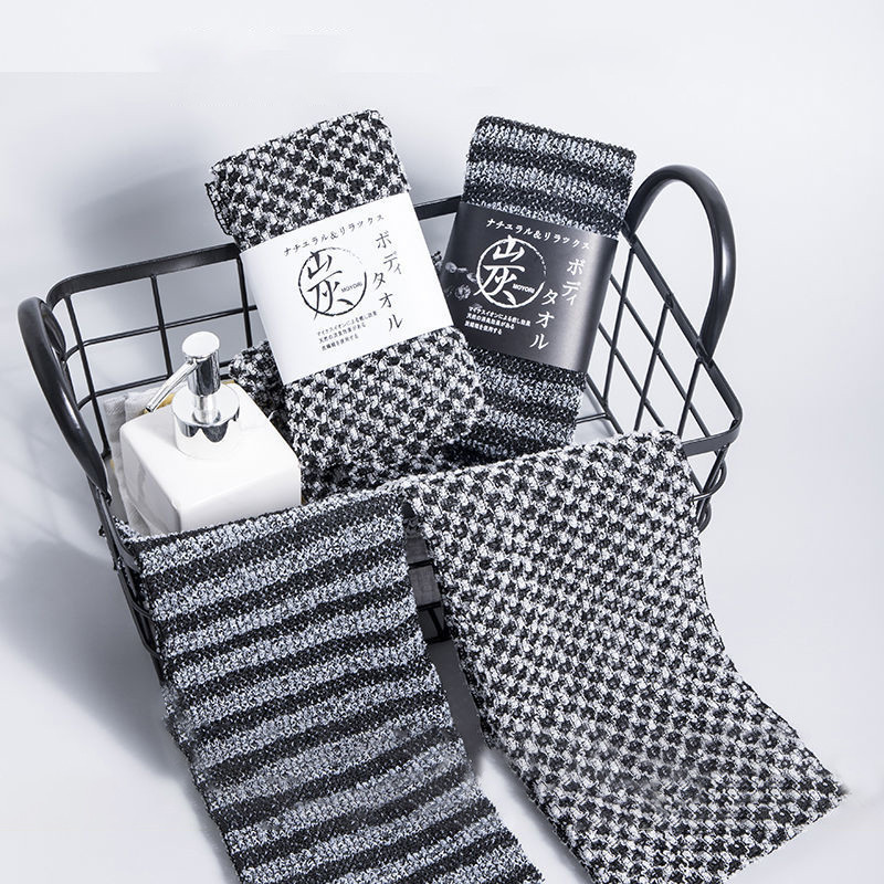 Tuš Piling za leđa Pojas za kupanje Ručnik Rukavica s loptom Deep Mud Clean Korejska krpa za pranje tijela Japanska traka za povlačenje stražnjeg dijela