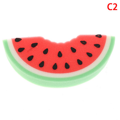 Jauki vannas sūklis augļa formas ķermeņa tīrīšanas sūklis Karikatūra Vannas sūklis Vannas istabas piederumi Dušas birste Vannas rīki bērniem pieaugušajiem