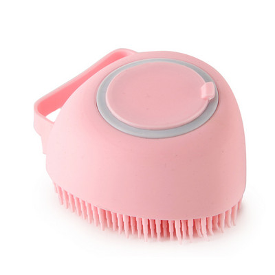 Soft Clean szilikon kefék Kutya macska sampon Tiszta kefe súroló zuhanykefe fürdéshez Masszírozó kefe zuhanykefe