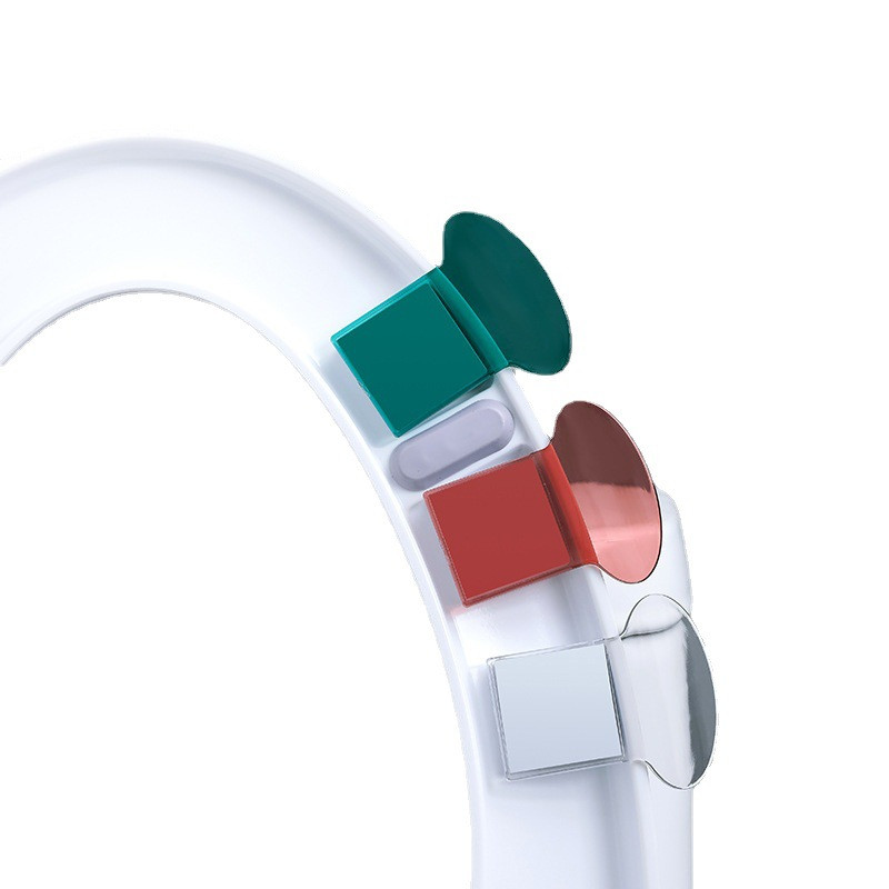 „Nordic Transparent“ nešiojama tualeto sėdynė, pakeliama tualeto kėlimo įtaisas Nelieskite tualeto dangčio rankenos priedų kasdienio naudojimo